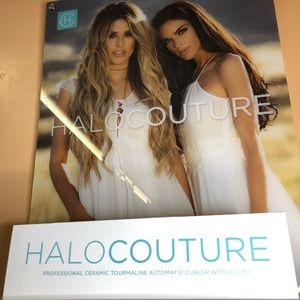 Halocouture curler with clamp